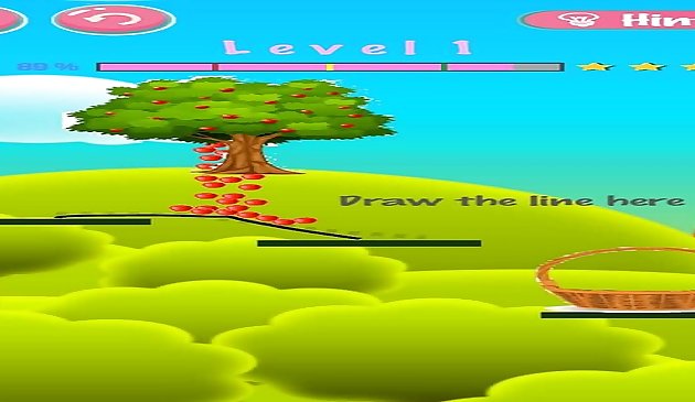 Сбор яблок: 2D игра