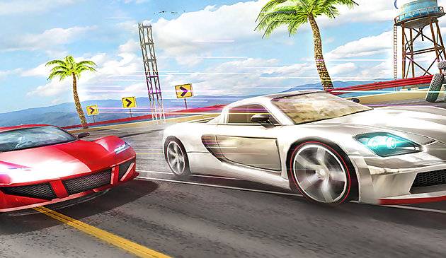 Спортивный Драг Рэйсинг на автомобиле