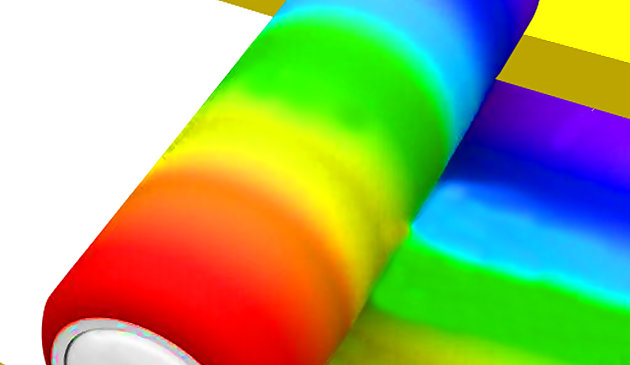 Цветной ролик 3D