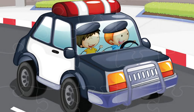 Police Cars Jigsaw
