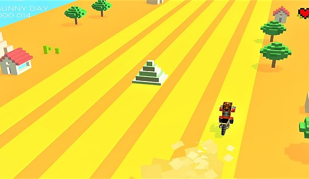 Бесконечная игра байкеров 3D
