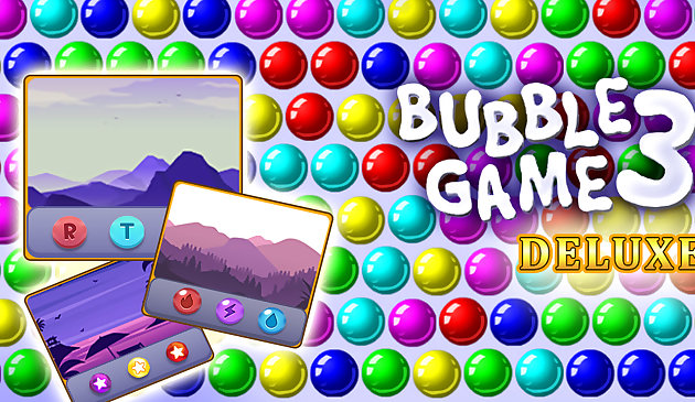 Пузырьковая игра 3 делюкс