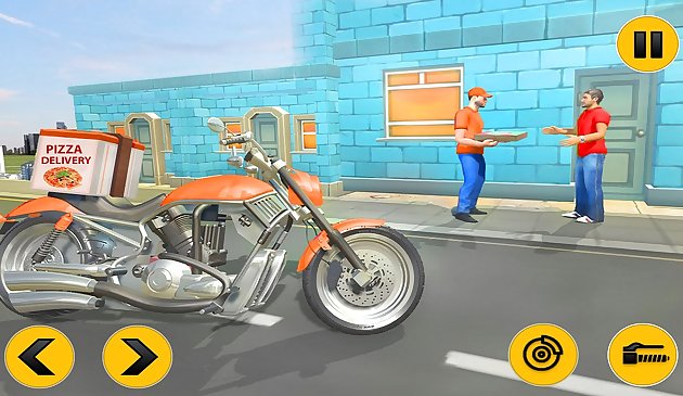 Доставщик большой пиццы: игра симулятор