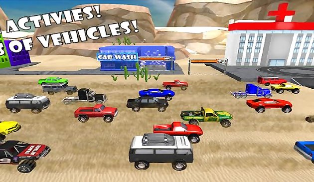 Гоночная игра супер игрушечных автомобилей