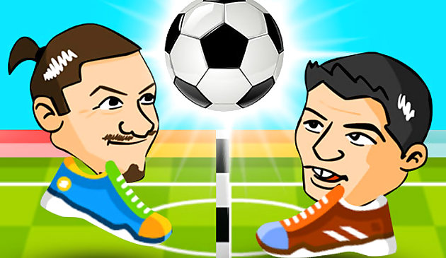 Футбол головами 2 игрока