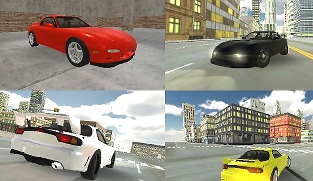 RX7 Дрифт 3D