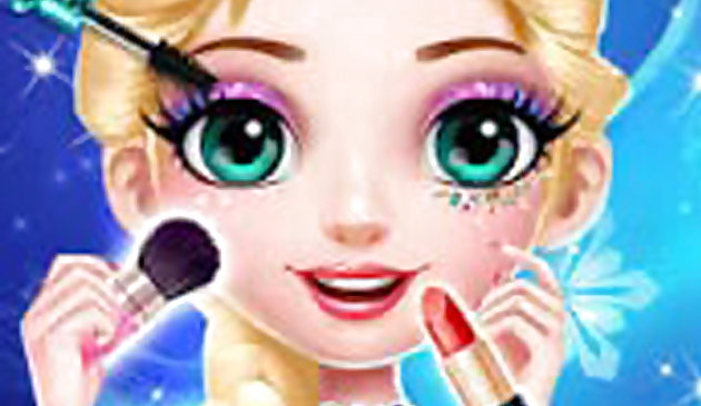 Одевалка Королевы: преображение и макияж