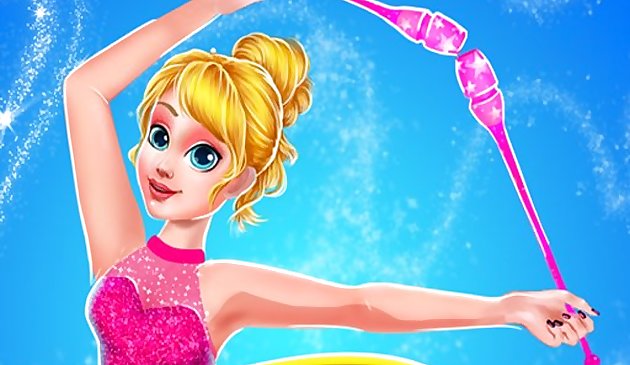 Новые гимнастические игры для девочек одевалка