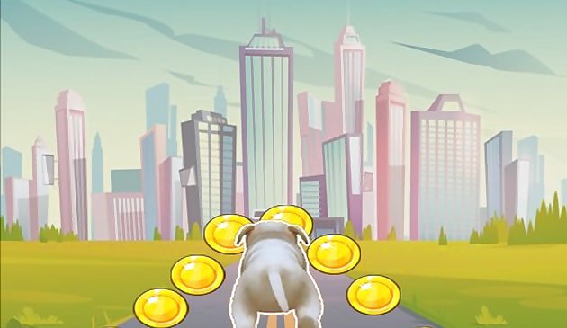 Собака кенгуру прыгающая игра