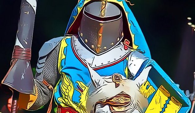 Вооружённые бойцы пазл