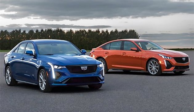 Cadillac CT4-V пазл