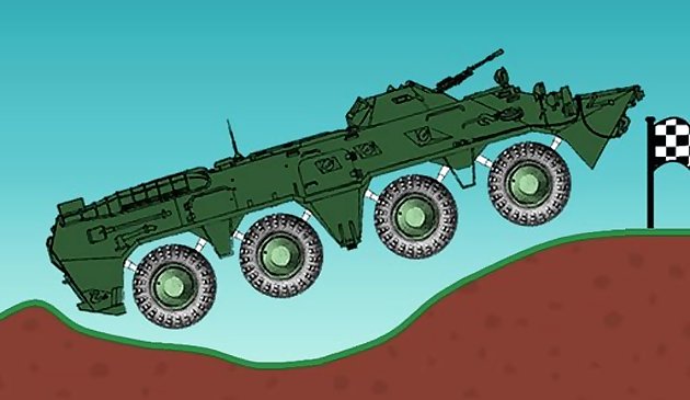 Автомобильная физика БТР-80