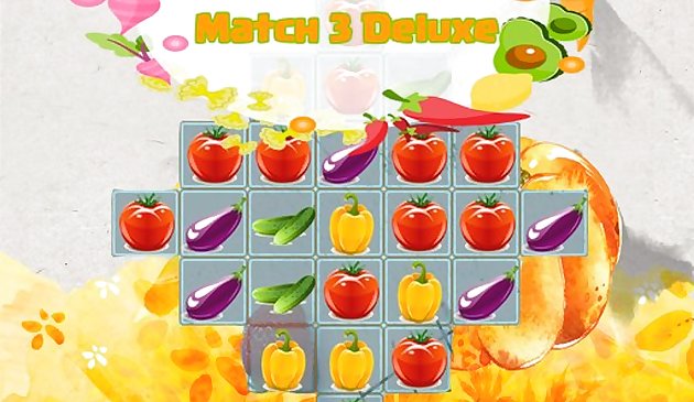 Овощи матч 3 делюкс