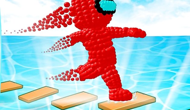 Сэндмен пиксельная гонка 3D