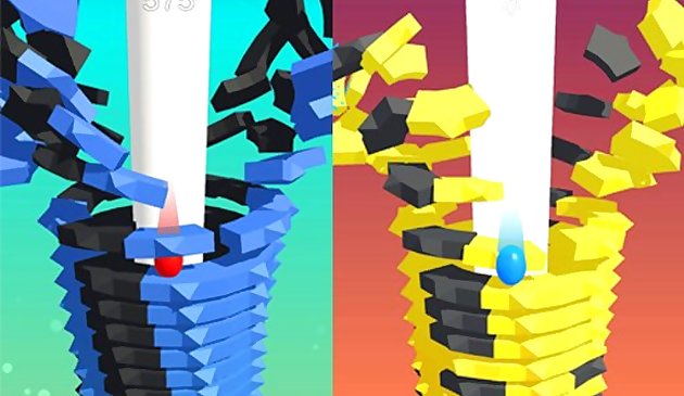 Отскок стопки 3D