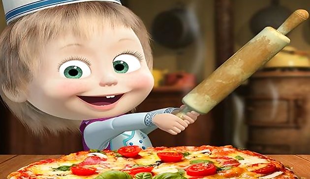 Маша и медведь пиццерия