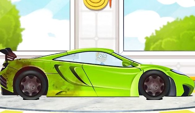 Мойка спортивных автомобилей 2D