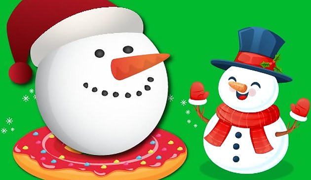 Флэппи снежок Рождество