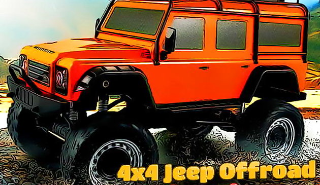 4x4 Джип внедорожный драйв пазл