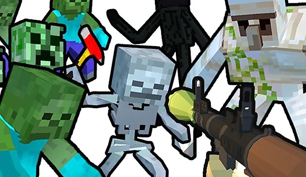 Minecraft шутер спасите ваш мир