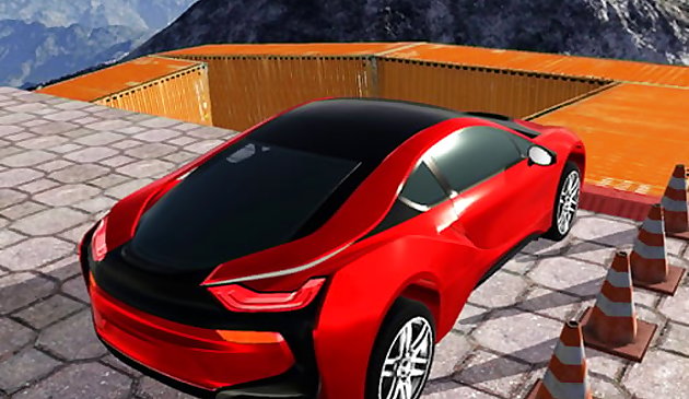 Небесная автомобильная парковка с трюками 2021