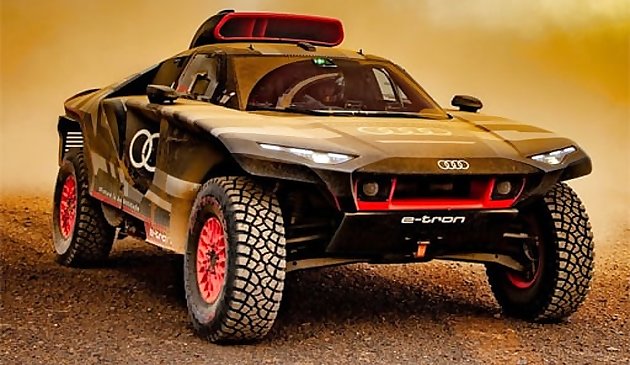 Audi RS Q Дакар Ралли Пазл
