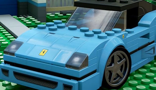 Игрушечные автомобили пазл