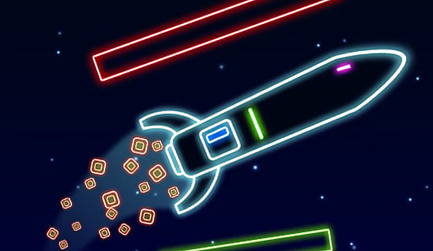 Неоновая ракета
