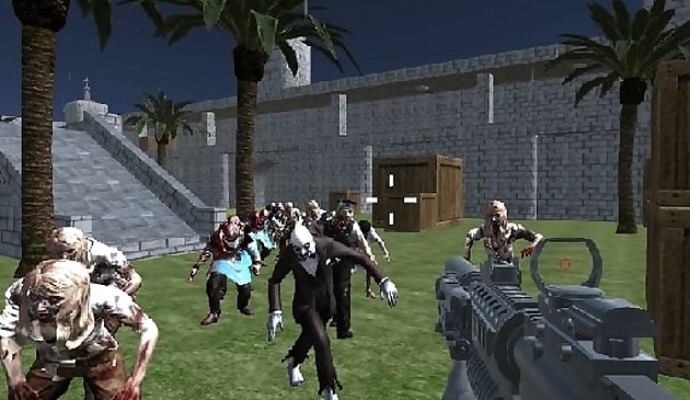 Стрельба по зомби FPS экстрим хорошие и плохие парни