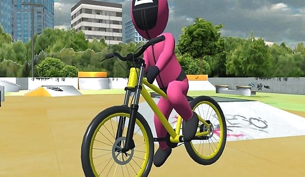 Кальмар геймер BMX фристайлер