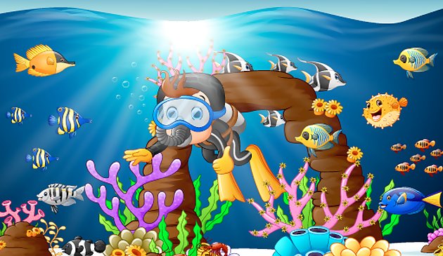 Водное погружение 2D Подводное выживание