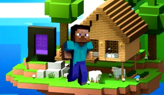 inecraft Стив приключение крюка