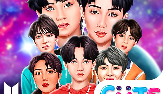 BTS автограф модный стиль