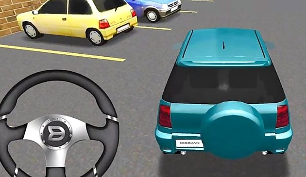 Реальная автомобильная парковка для мастера парковки