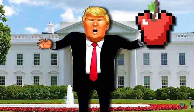 Трамп Яблочный шутер