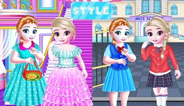 Школьный стиль против стиля принцессыessStyle