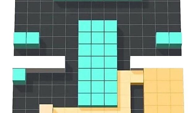 Цветное наполнение 3D бутылки