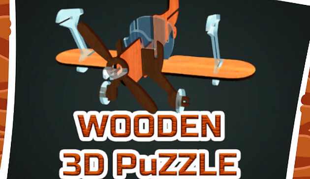 Деревянный 3D пазл