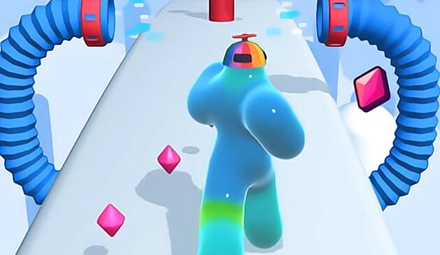 Бегун блоб 3D