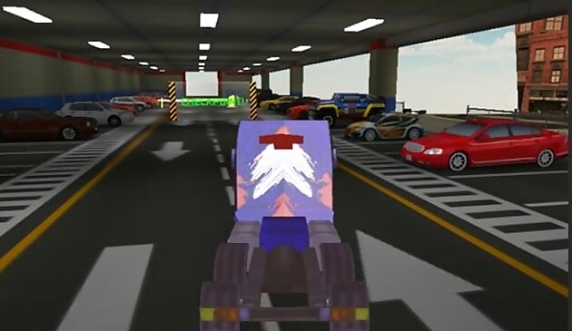 3D симулятор Сумасшедший экстрим грузовая парковка