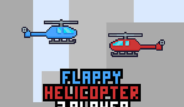 Флэппи вертолёт 2 игрока