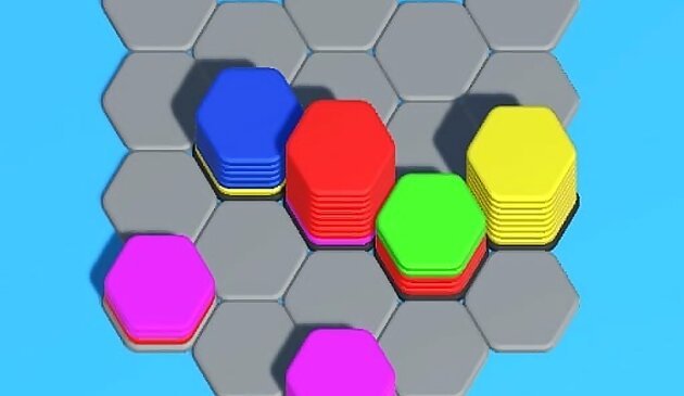 3D-головоломка гекса сортировать