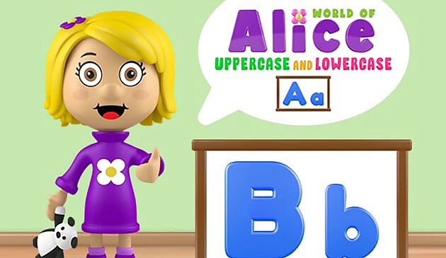 Мир Алисы верхний и нижний регистр