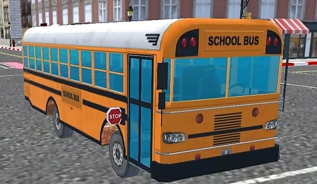 Chauffeur de parc d’école d’autobus