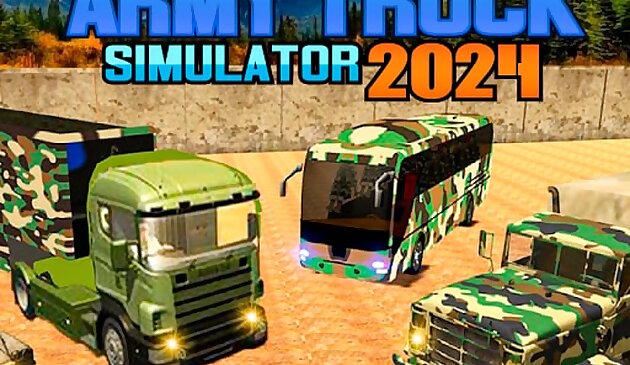 Армейский грузовик симулятор 2024