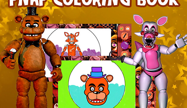 FNAF книжка-раскраска