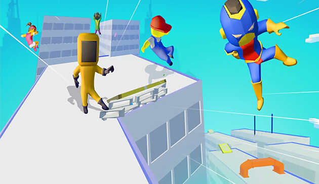 Паркур бег 3D веселье