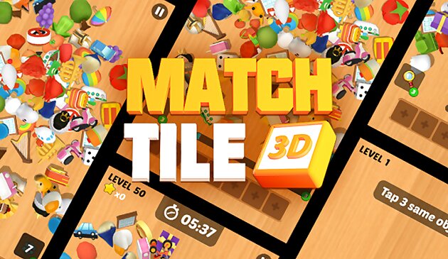 Матч плитки 3D