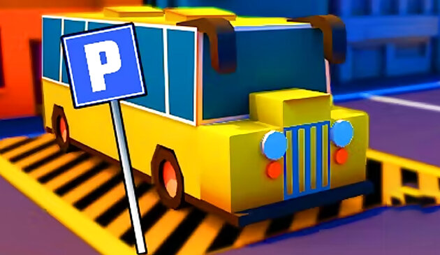 Автобусная парковка 3D