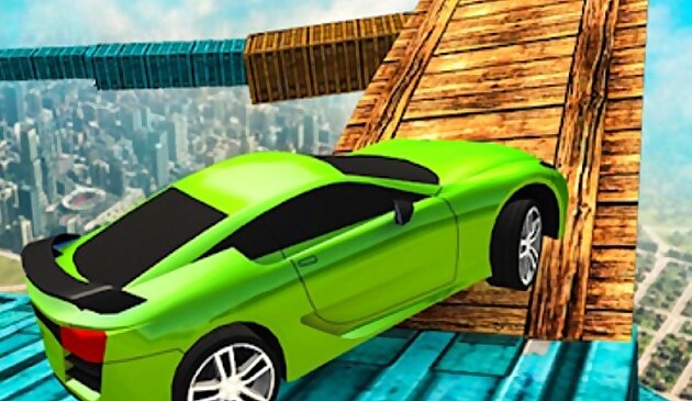 Старый автомобиль трюк сим